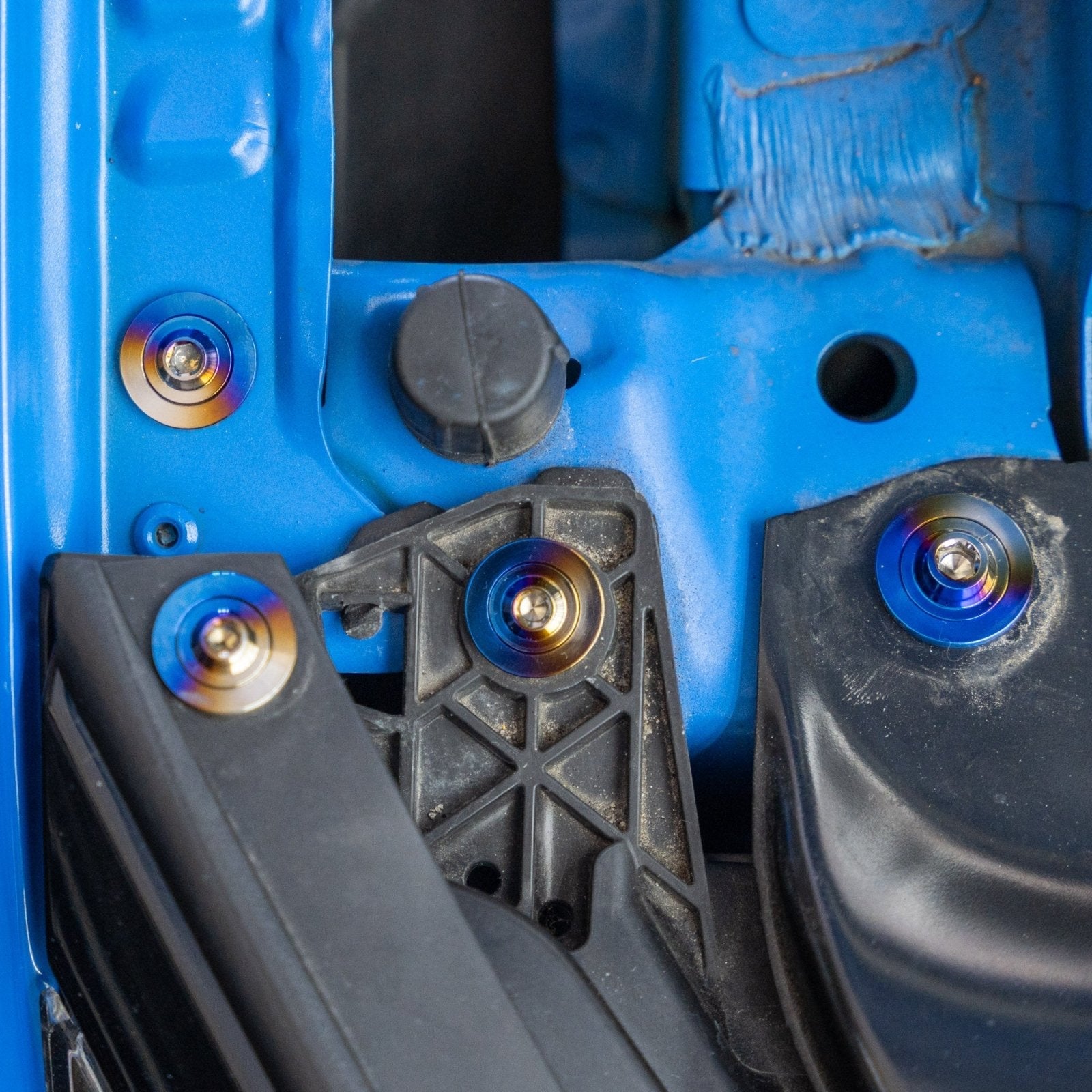 JDC Titanium Engine Bay Dress-Up Hardware Kit (Honda FK8 Type R)