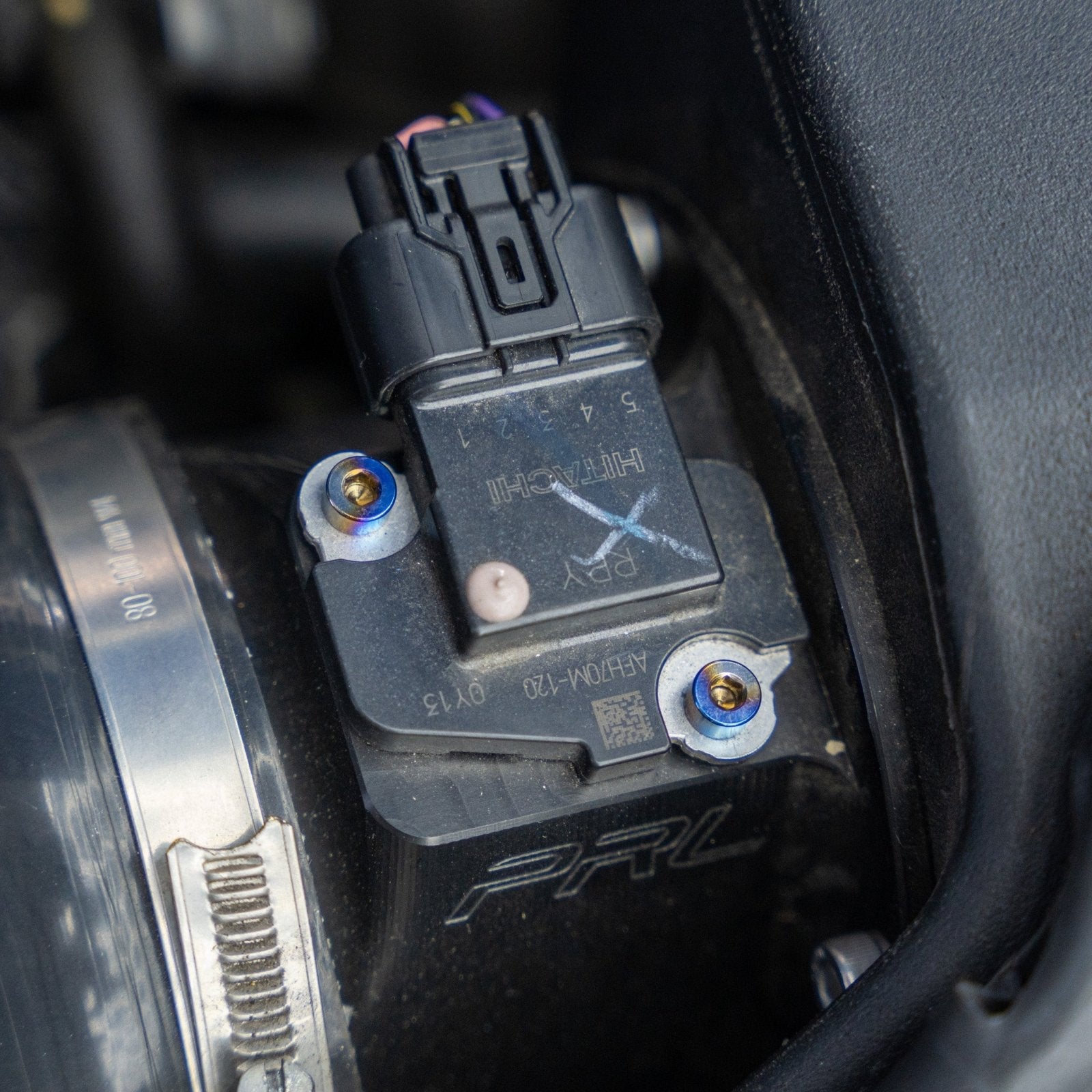 JDC Titanium Engine Bay Dress-Up Hardware Kit (Honda FK8 Type R)