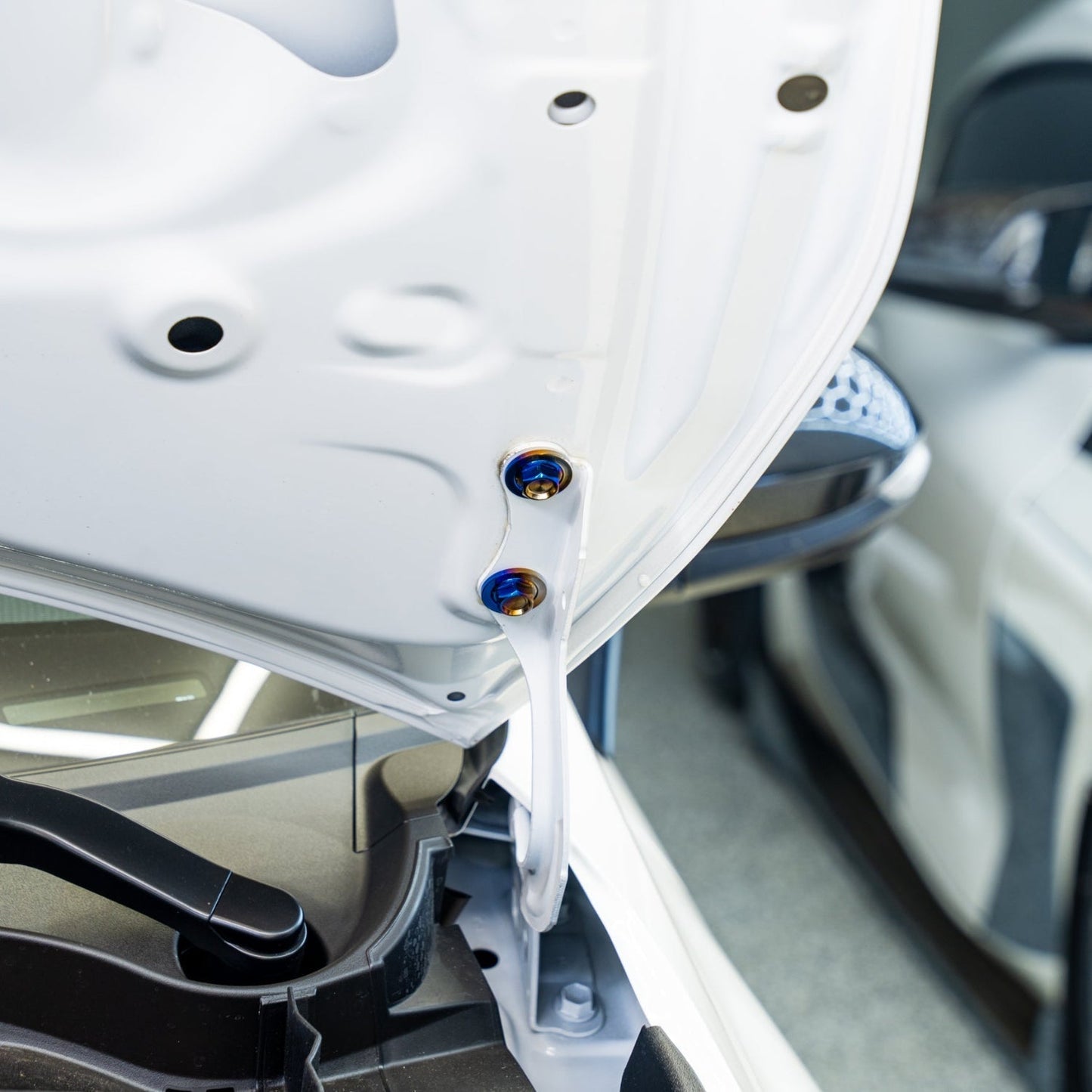 JDC Titanium Engine Bay Dress-Up Hardware Kit (23+ GR Corolla)