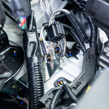 JDC Titanium Engine Bay Dress-Up Hardware Kit (23+ GR Corolla)