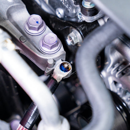 JDC Titanium Engine Bay Dress-Up Hardware Kit (23+ GR Corolla)