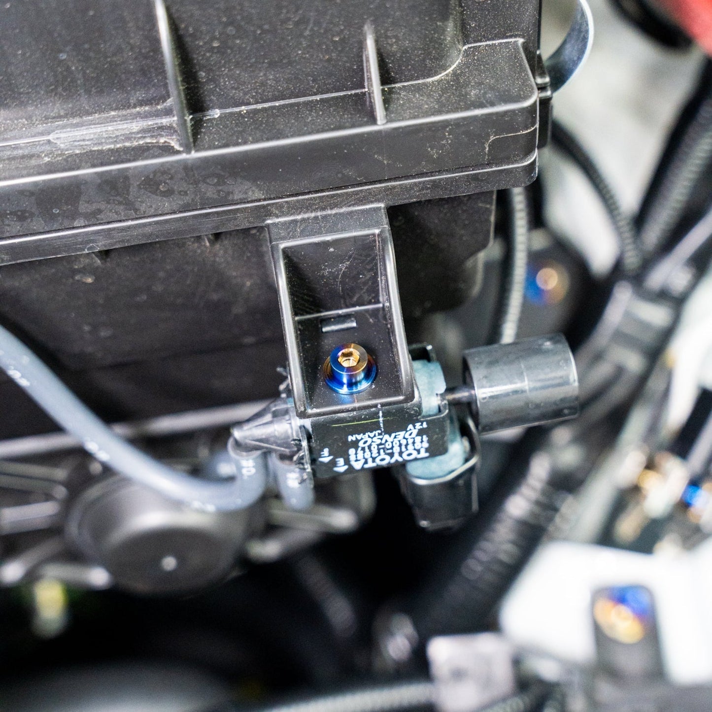 JDC Titanium Engine Bay Dress-Up Hardware Kit (23+ GR Corolla)