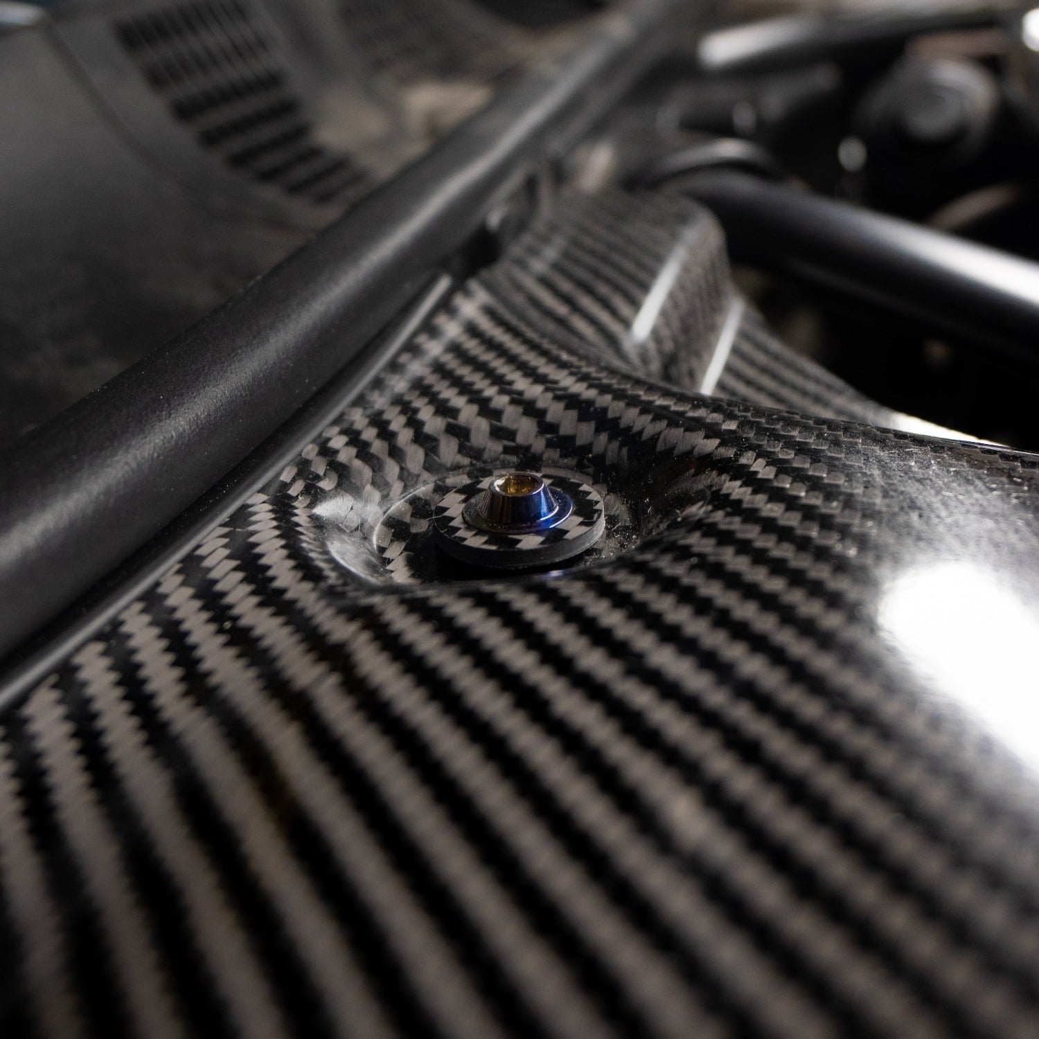 JDC Titanium Engine Bay Dress-Up Hardware Kit (Nissan 370Z)