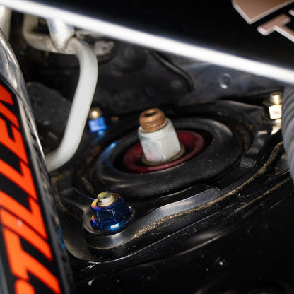 JDC Titanium Engine Bay Dress-Up Hardware Kit (Nissan 370Z)