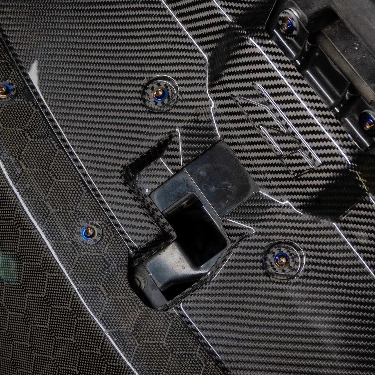 JDC Titanium Engine Bay Dress-Up Hardware Kit (Nissan 370Z)