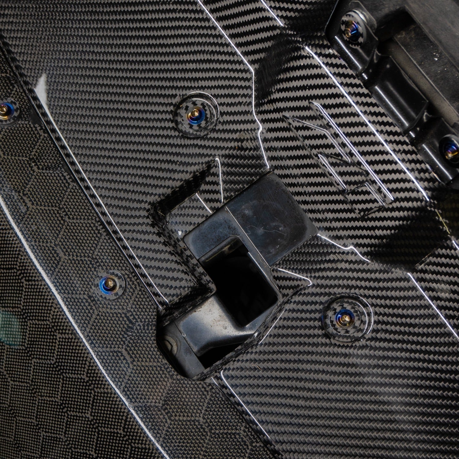 JDC Titanium Engine Bay Dress-Up Hardware Kit (Nissan 370Z)