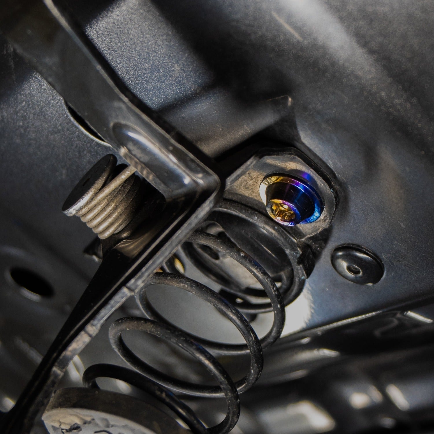 JDC Titanium Engine Bay Dress-Up Hardware Kit (Nissan 370Z)