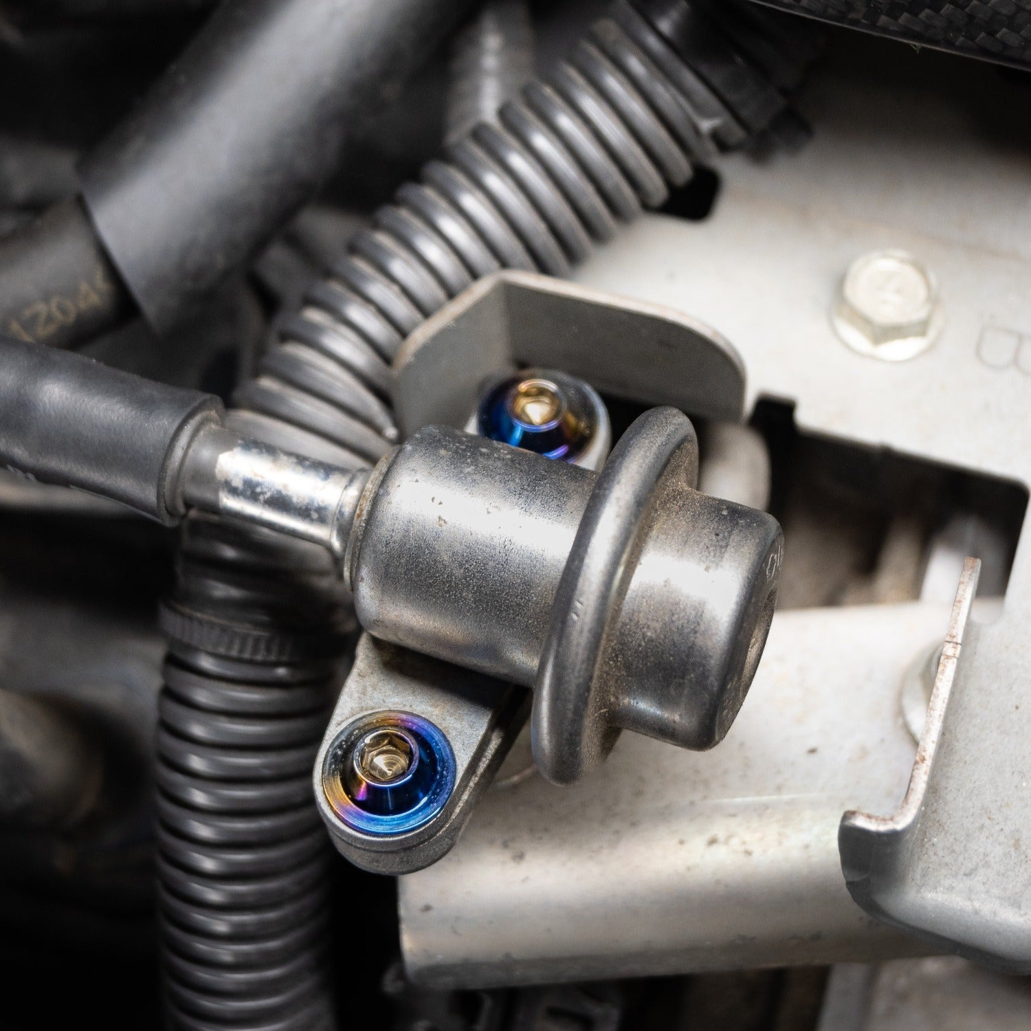 JDC Titanium Engine Bay Dress-Up Hardware Kit (Nissan 370Z)