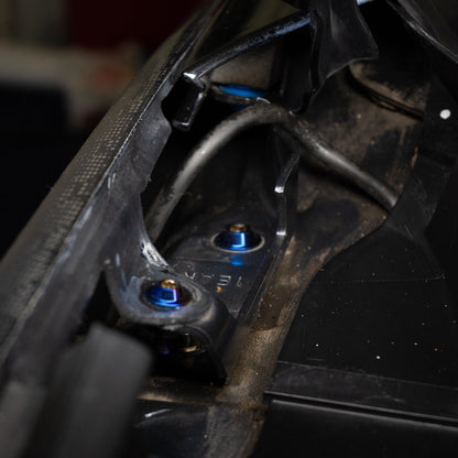 JDC Titanium Engine Bay Dress-Up Hardware Kit (Nissan 370Z)