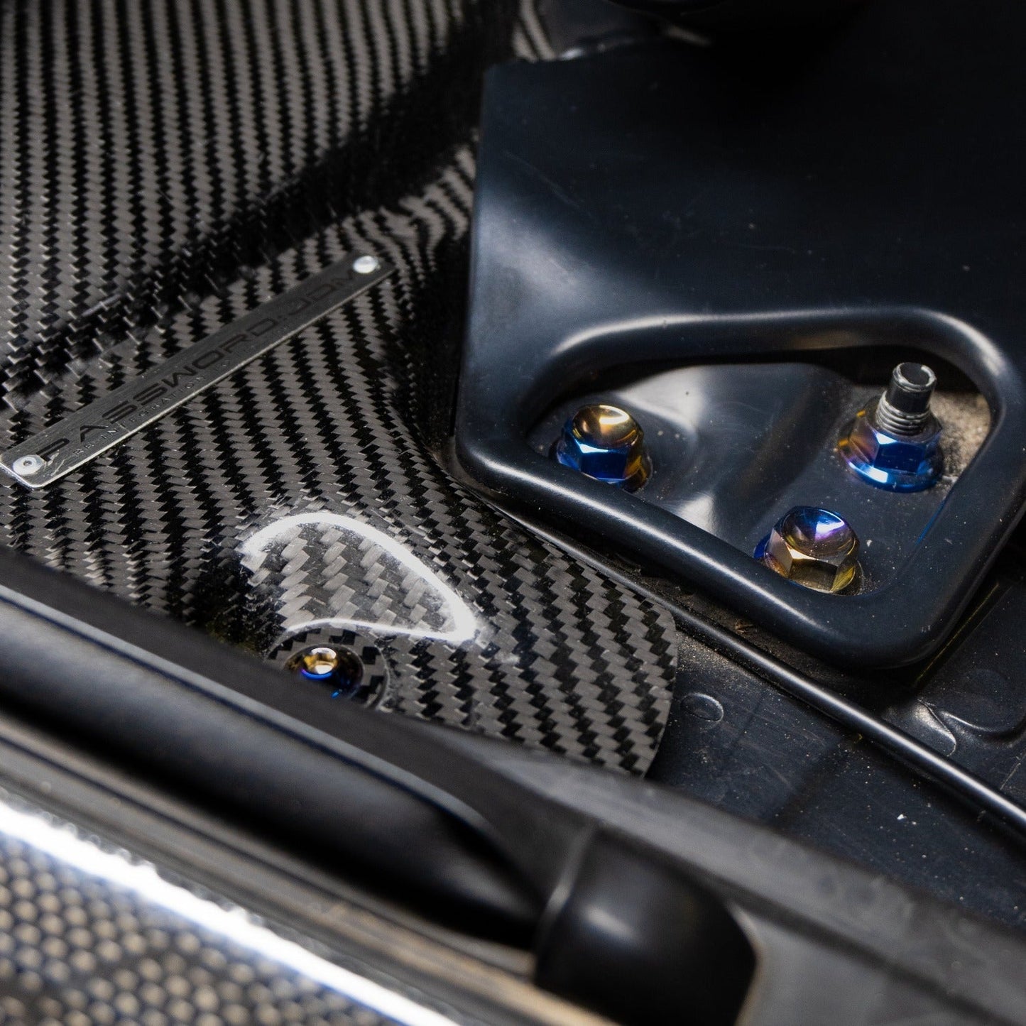 JDC Titanium Engine Bay Dress-Up Hardware Kit (Nissan 370Z)