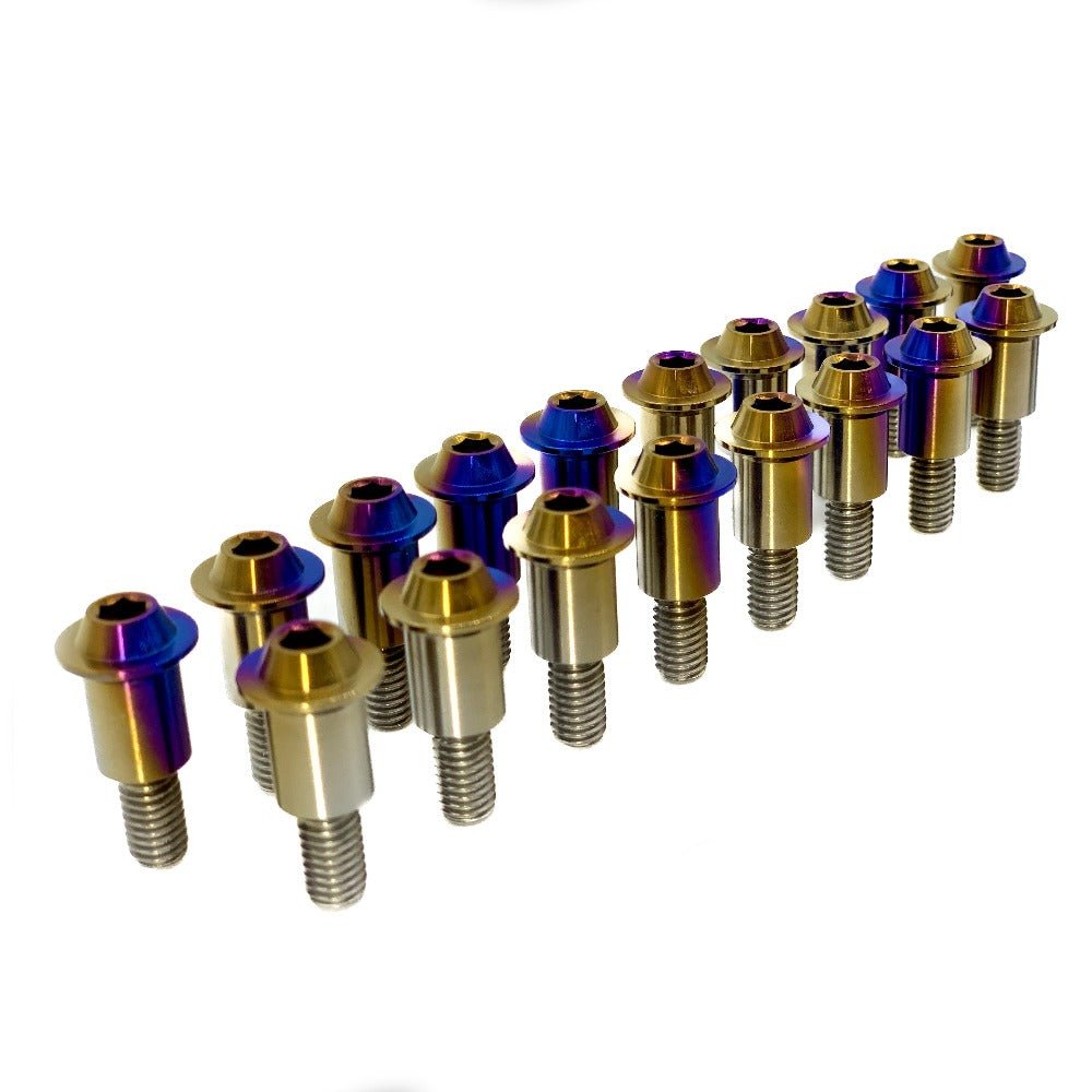 JDC Titanium Engine Bay Dress-Up Hardware Kit (Evo X)