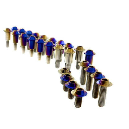 JDC Titanium Engine Bay Dress-Up Hardware Kit (Evo X)