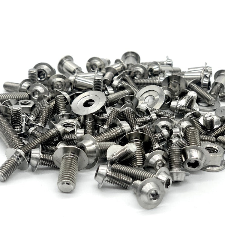 JDC Titanium Engine Bay Dress-Up Hardware Kit (Evo X)