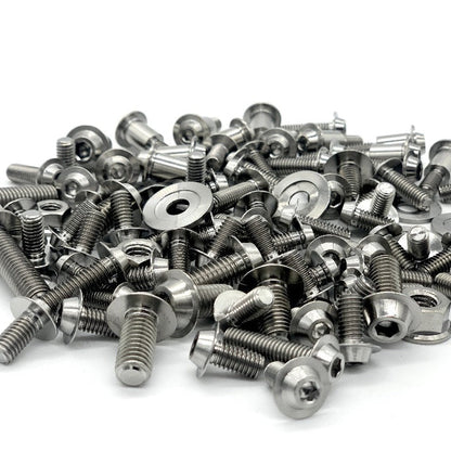 JDC Titanium Engine Bay Dress-Up Hardware Kit (Evo X)