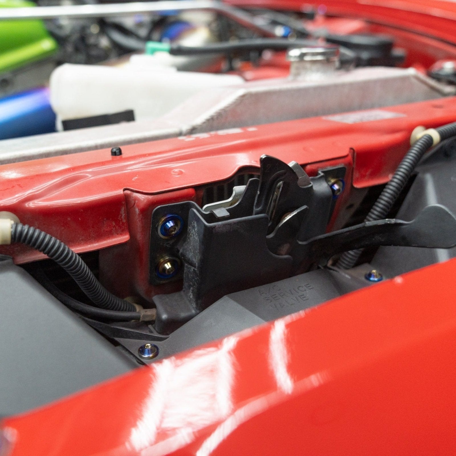 JDC Titanium Engine Bay Dress-Up Hardware Kit | Honda S2000