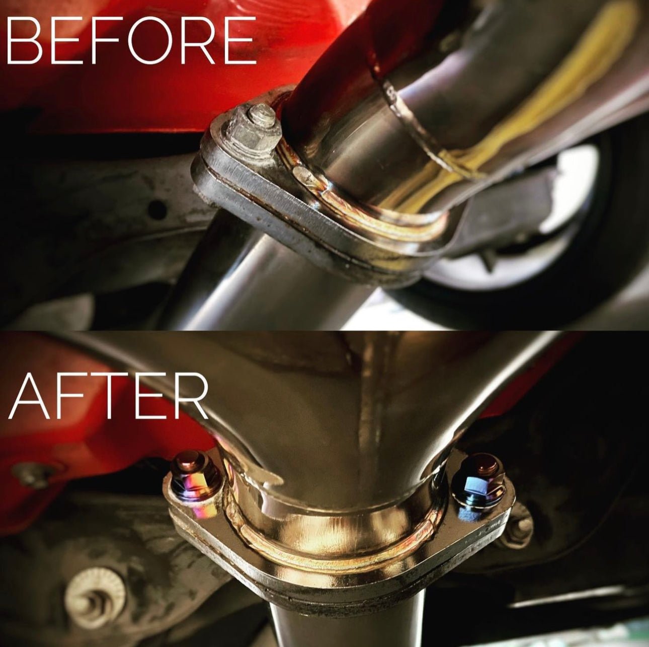 JDC Titanium Exhaust Bolt Replacement Hardware