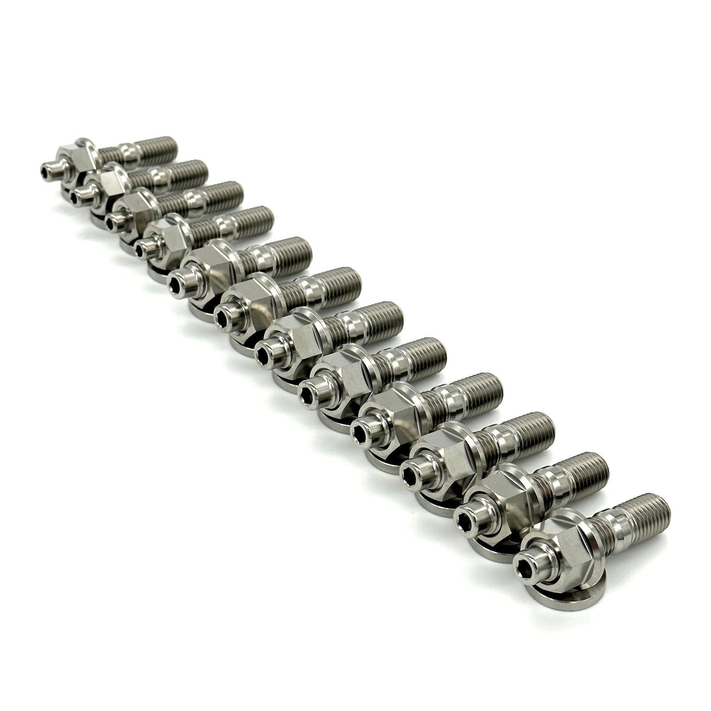 JDC Titanium Exhaust Manifold Stud Kit | Nissan KA24DE/SR20DET