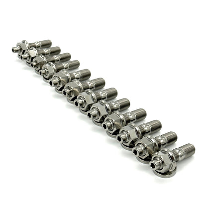 JDC Titanium Exhaust Manifold Stud Kit | Nissan KA24DE/SR20DET