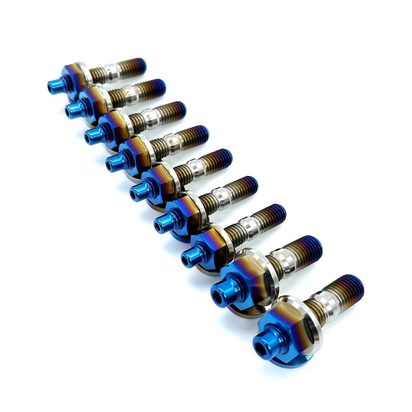 JDC Titanium Exhaust Manifold Stud Kit (Nissan KA24E)