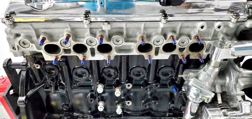 JDC Titanium Exhaust Manifold Stud Kit (RB26)