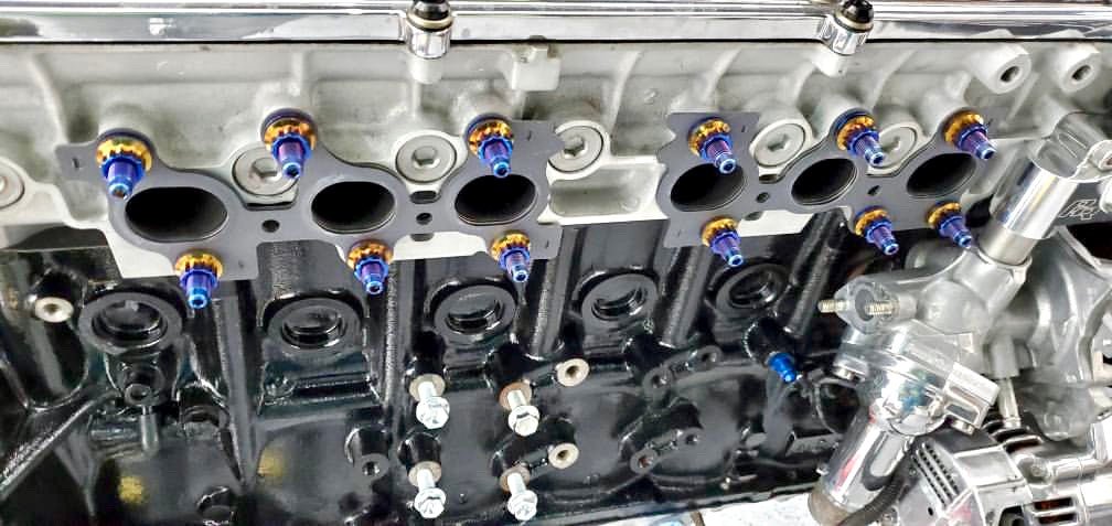 JDC Titanium Exhaust Manifold Stud Kit (RB26)