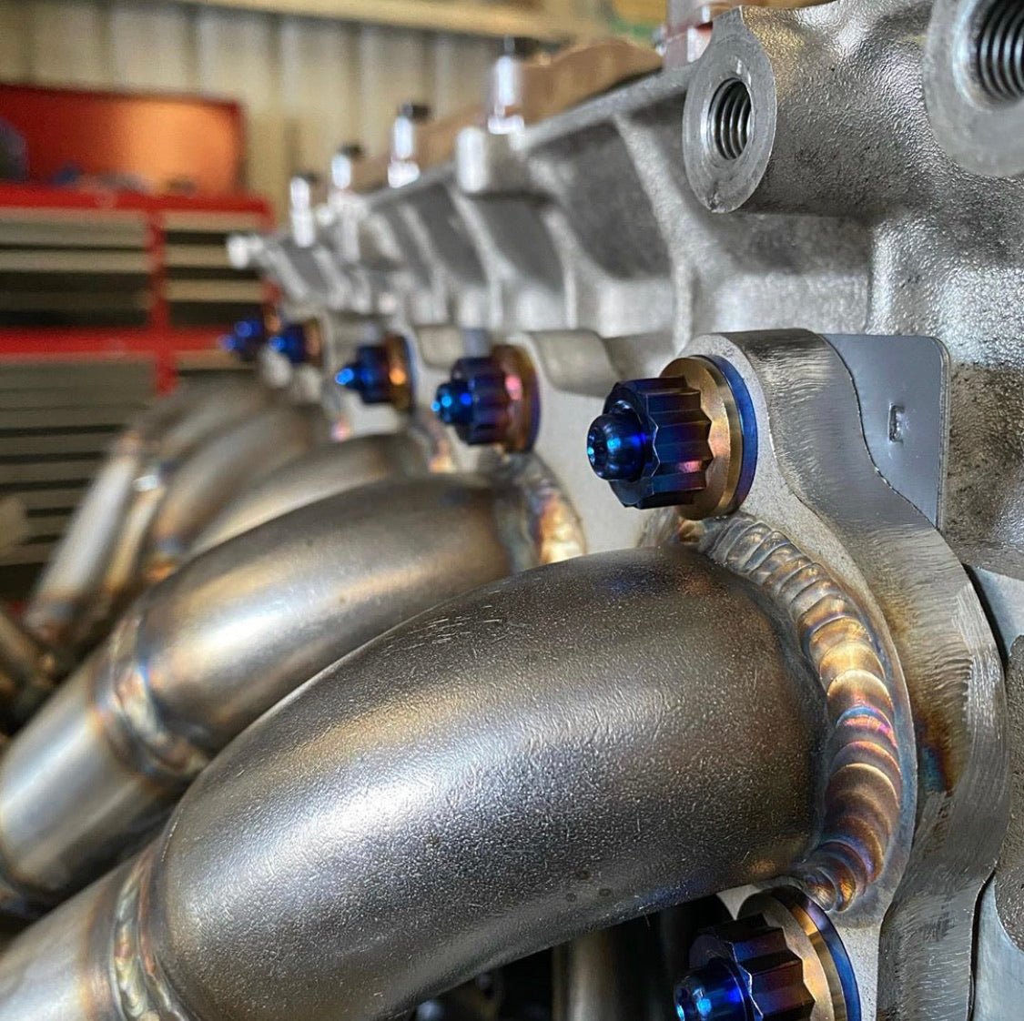 JDC Titanium Exhaust Manifold Stud Kit (RB26)