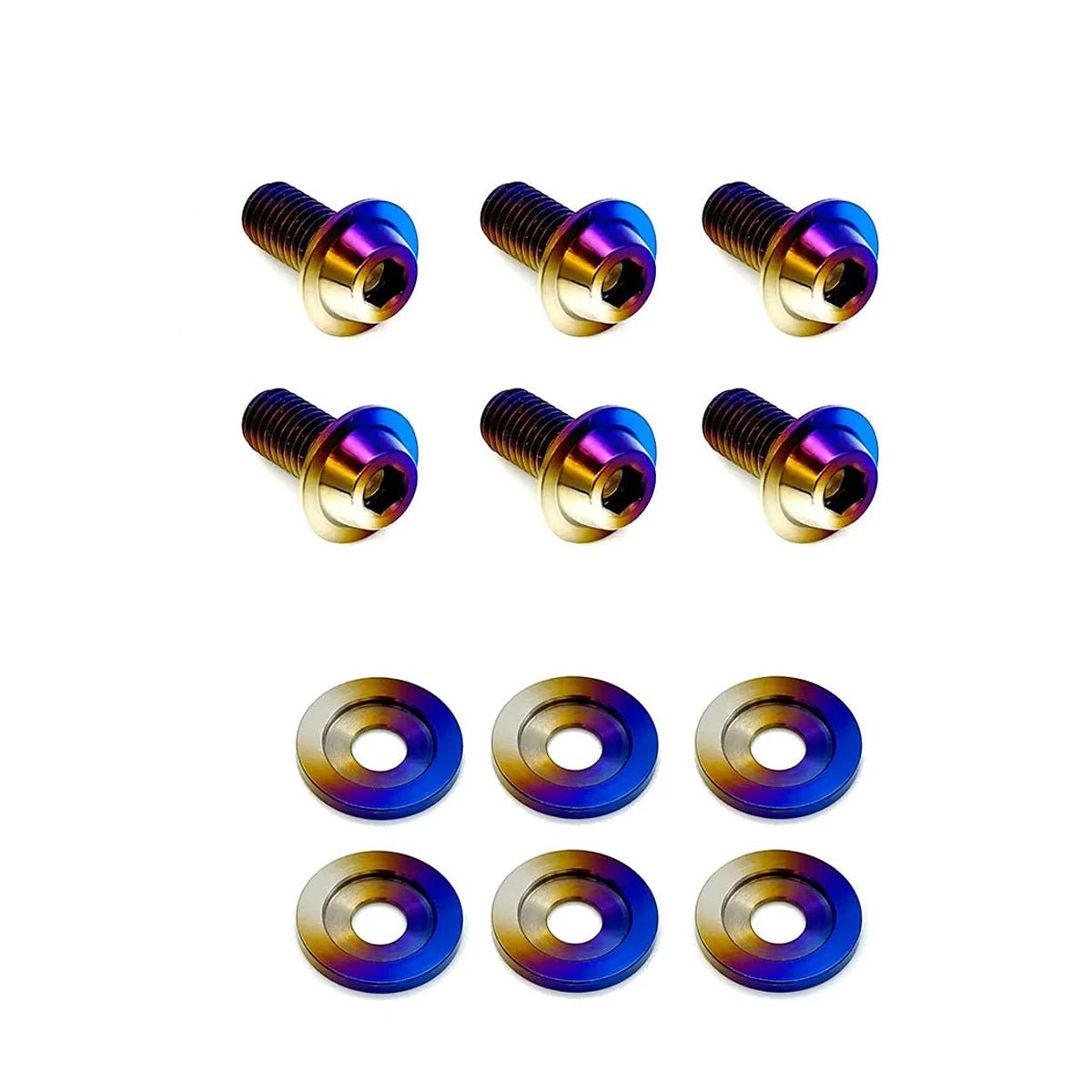 JDC Titanium Fender Hardware Kit (Evo 8/9)