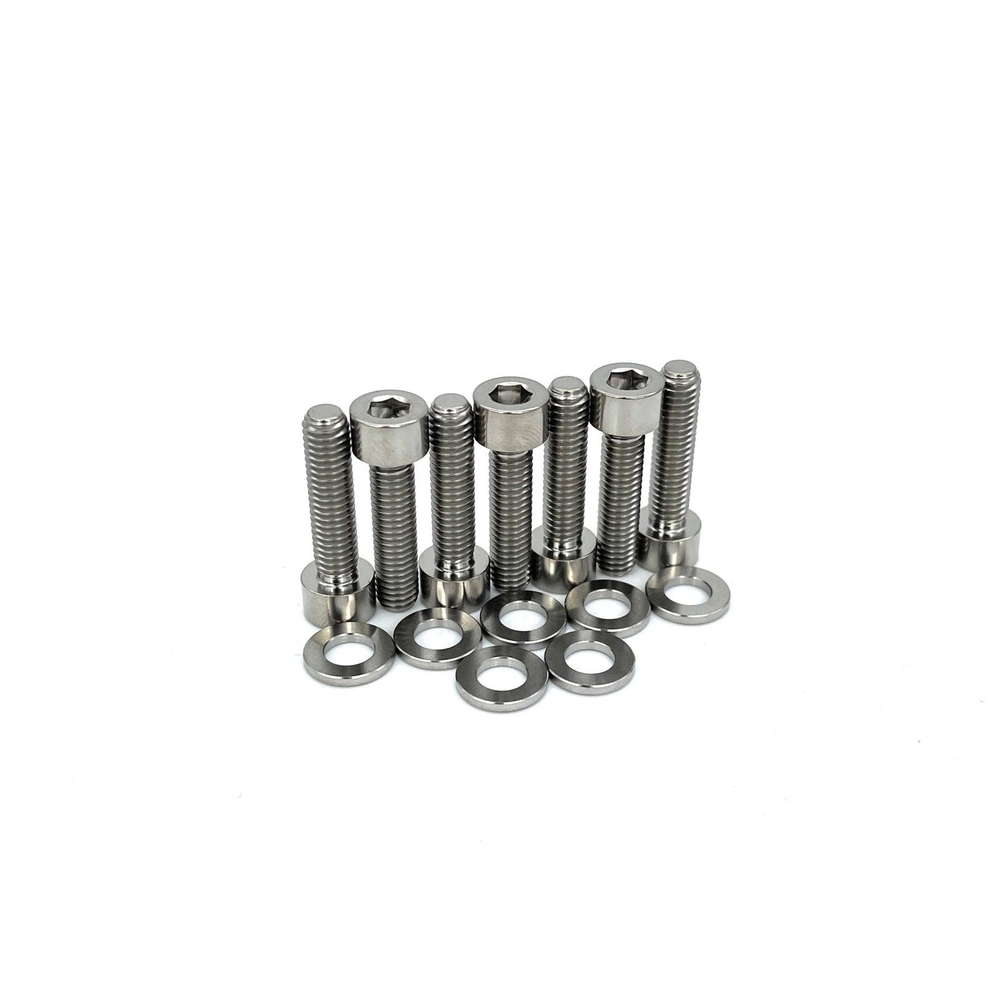 JDC Titanium Frontline Fabrication Valve Cover Hardware Replacement Kit (Evo 4-9)