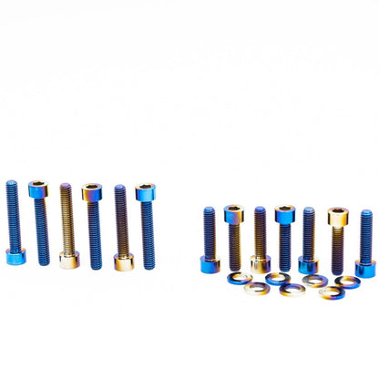 JDC Titanium Frontline Fabrication Valve Cover Hardware Replacement Kit (Evo 4-9)