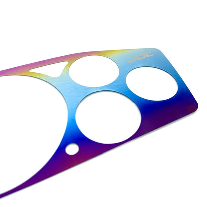 JDC Titanium Gauge Cluster Overlay (Evo 7/8/9)