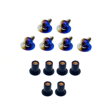 JDC Titanium Headlight/Bumper Plastic Clip Replacement (2023+ FL5 Civic Type R/11th Gen Civic Si)