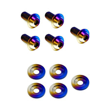 JDC Titanium Hood Vent Heat Shield Hardware (2023+ FL5 Civic Type R)