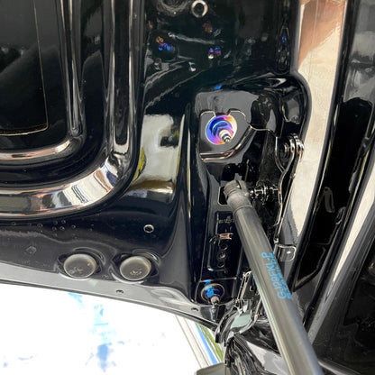 JDC Titanium Hood Bracket Hardware Kit (MK5 Supra)