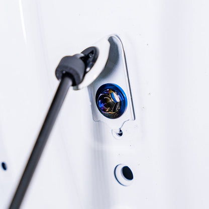 JDC Titanium Hood Hardware Replacement Kit (23+ GR Corolla)