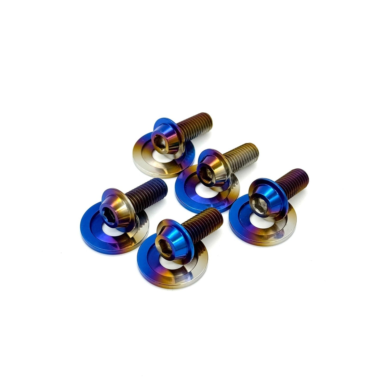 JDC Titanium Hood Hardware Replacement Kit (23+ GR Corolla)