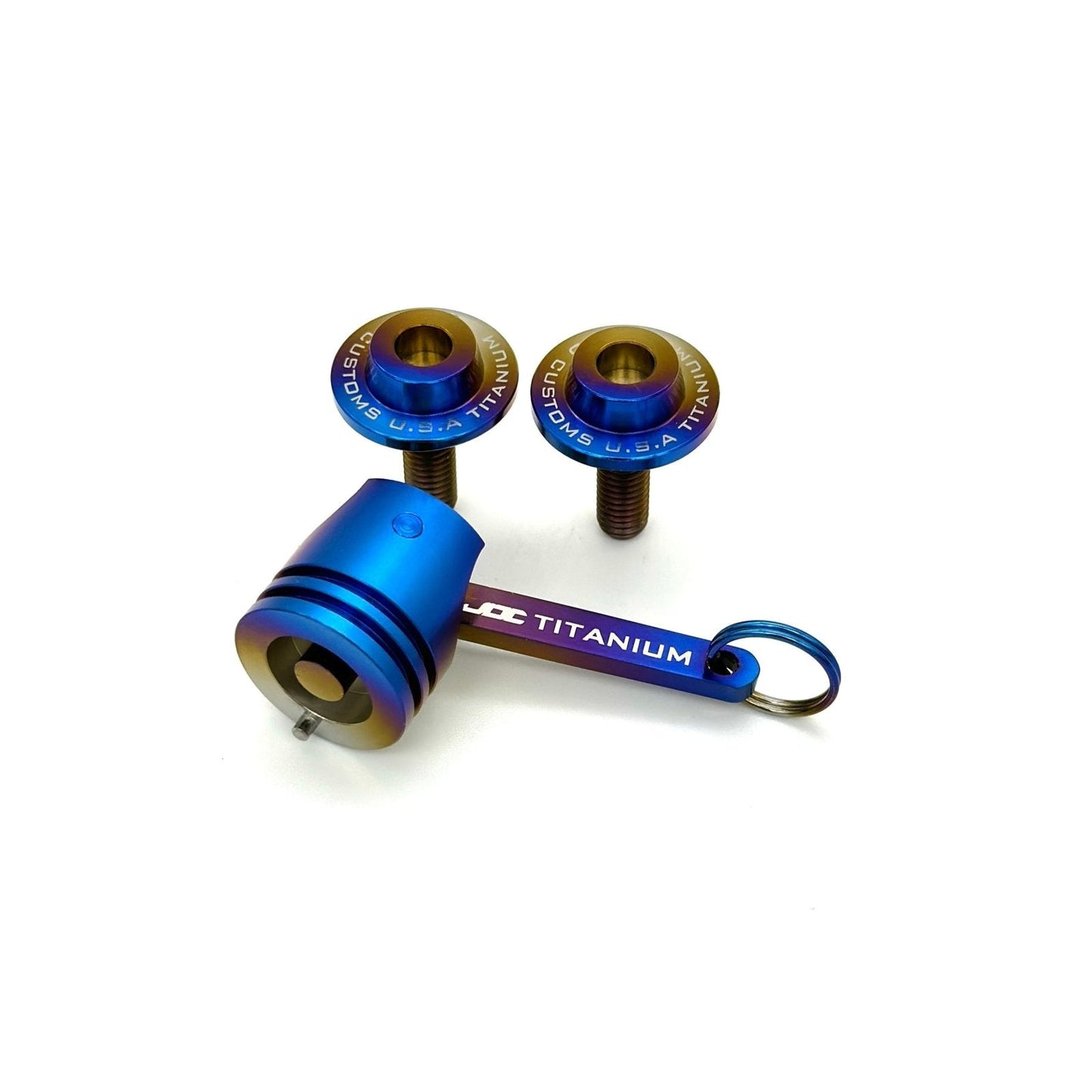 JDC Titanium Locking License Plate Mounting Kit (Universal)