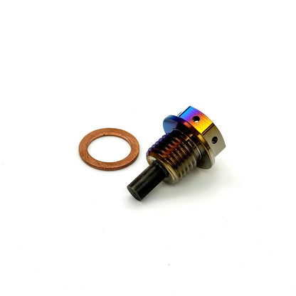 JDC Titanium Magnetic Oil Drain Plug (Multiple Applications)