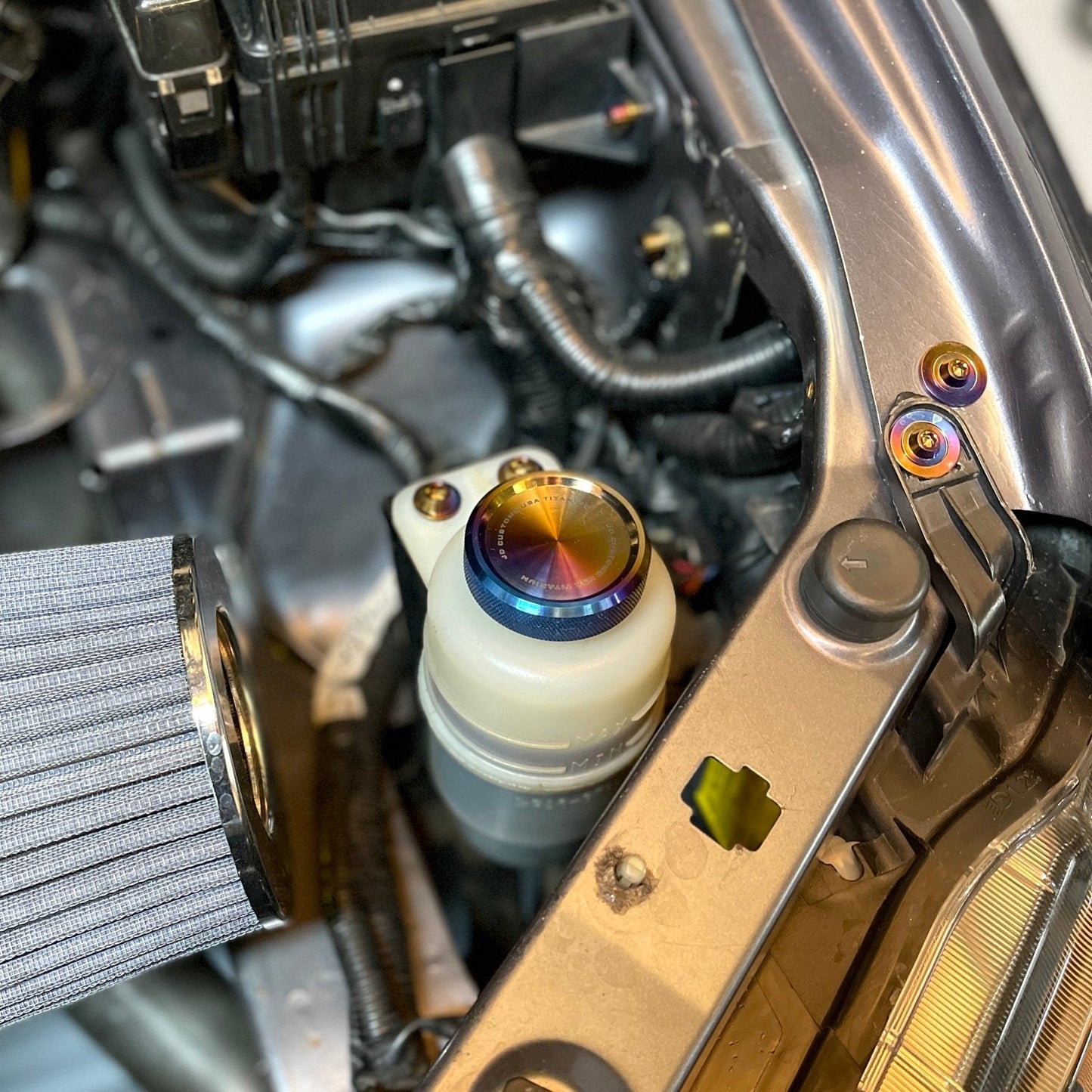 JDC Titanium Master Cap Set | Mitsubishi Evo 8/9