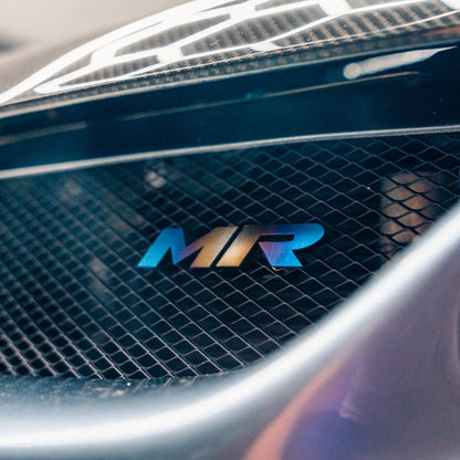 JDC Titanium "MR" Front Grill Badge (Evo 8/9)