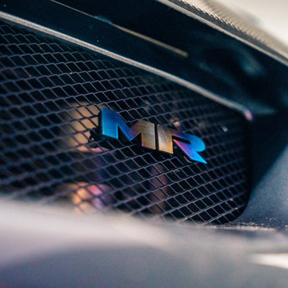 JDC Titanium "MR" Front Grill Badge (Evo 8/9)