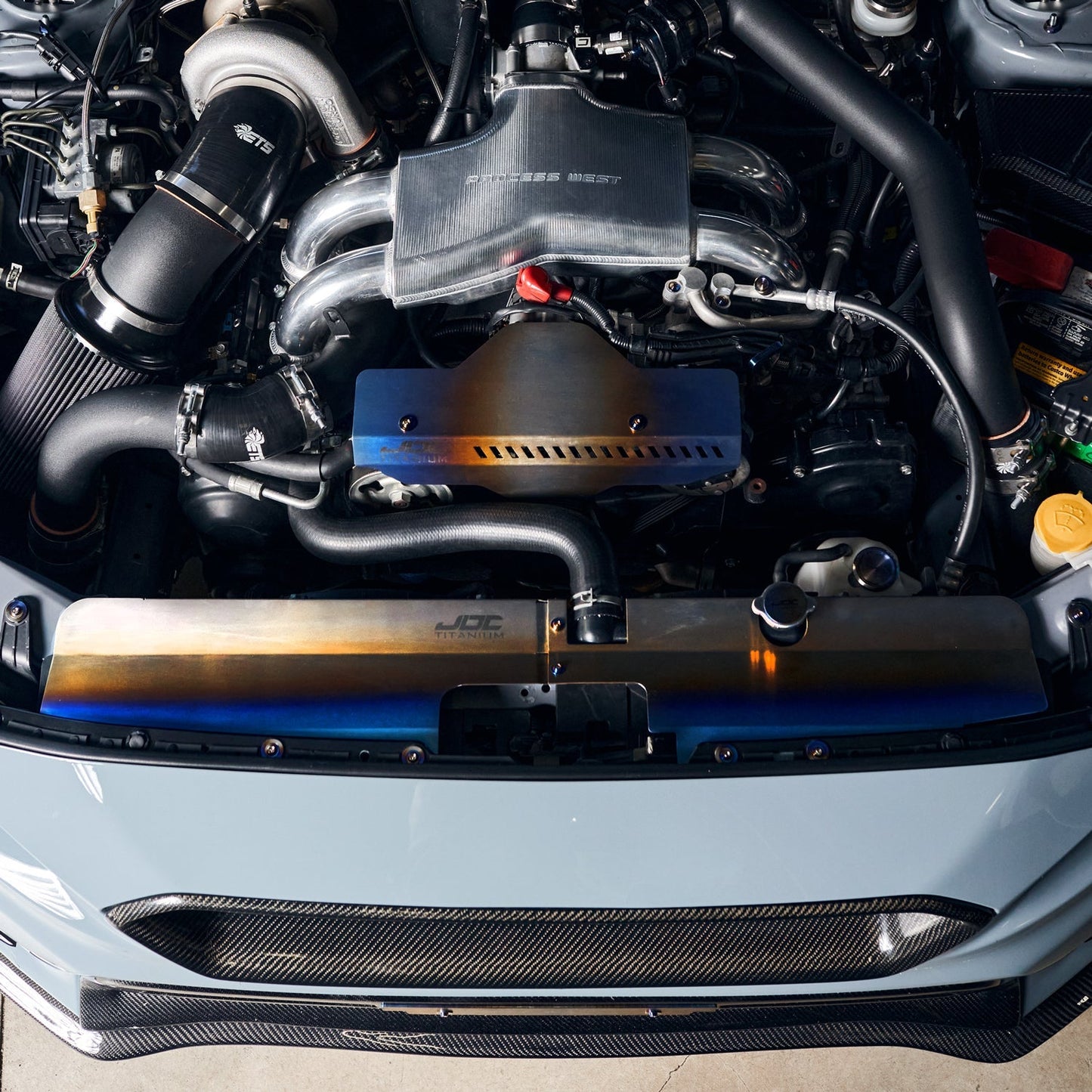 JDC Titanium Radiator Cooling Shroud (15-21 WRX/STi)