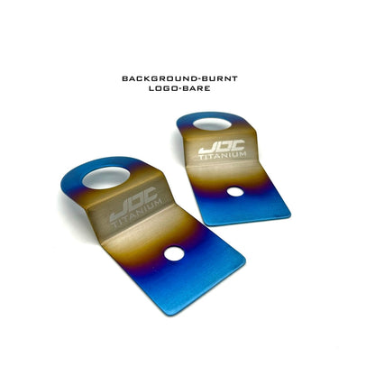 JDC Titanium Radiator Stay Bracket Set (08-21 WRX/STI)