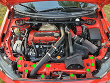 JDC Titanium Radiator Support Area Hardware Replacement Kit (Evo X)