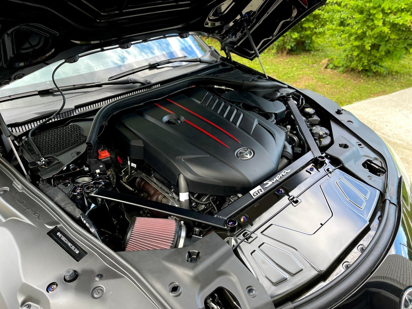 JDC Titanium Radiator Support Hardware Kit (MK5 Supra)