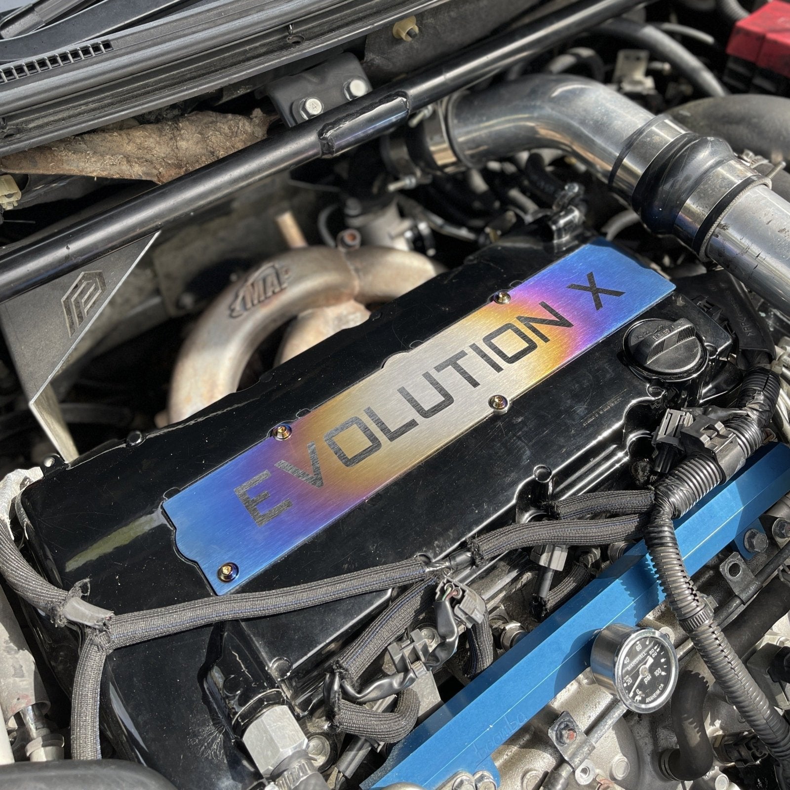 JDC Titanium Spark Plug Cover (Evo X)