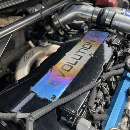 JDC Titanium Spark Plug Cover (Evo X)