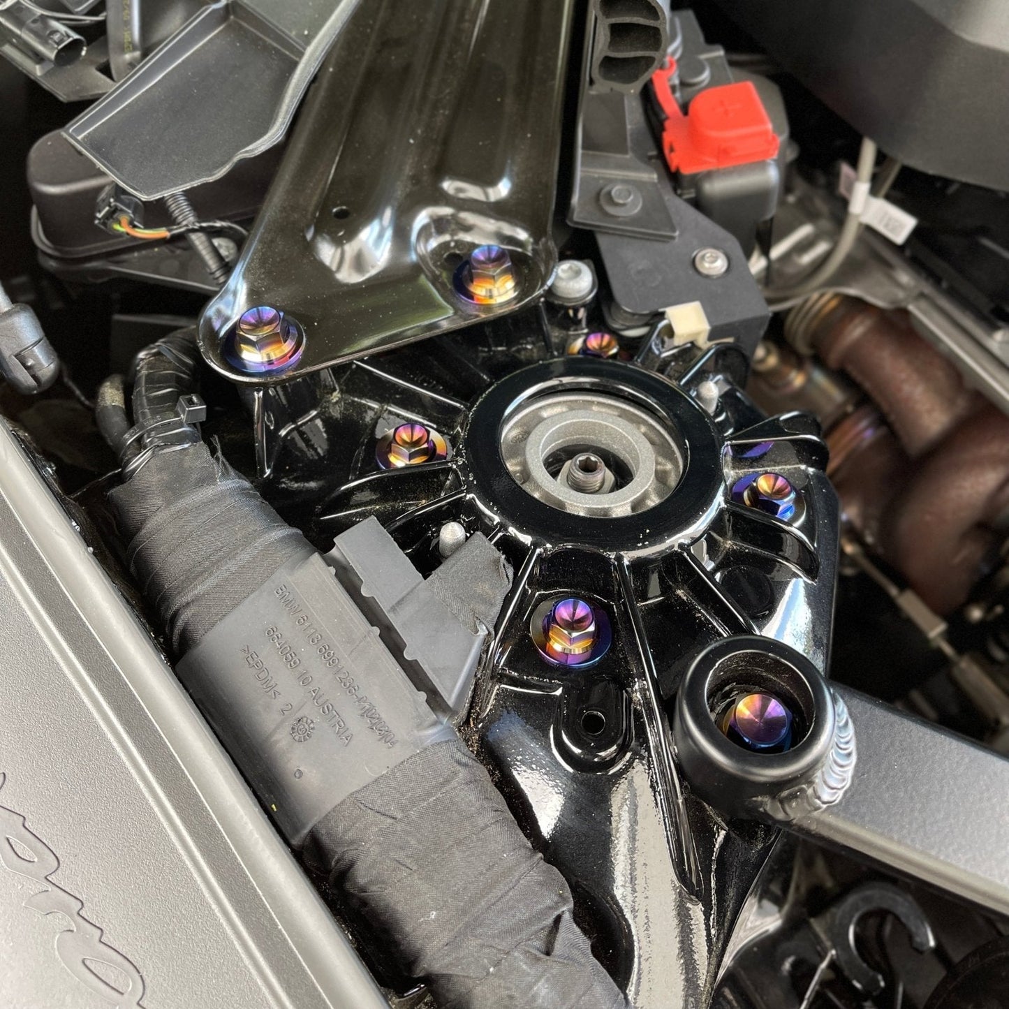 JDC Titanium Strut Tower Hardware Kit (MK5 Supra)