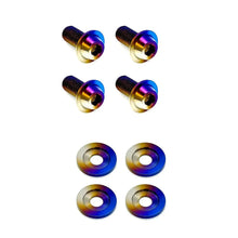 JDC Titanium Front Bumper Support Bracket Hardware (2023+ FL5 Civic Type R)