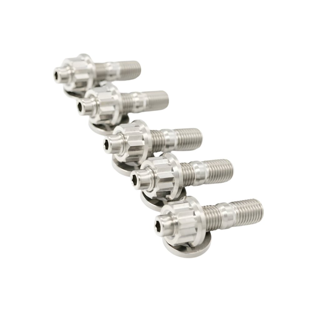 JDC Titanium Turbo to Downpipe Stud Kit (R35 GT-R)