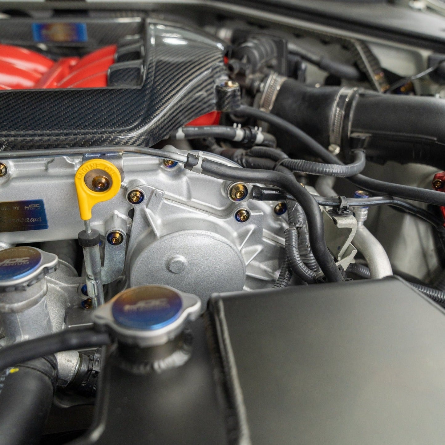 JDC Titanium Upper Crankcase Hardware Replacement Kit (R35 GT-R)